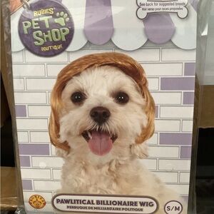 Rubie's Pawlitical Billionaire Wig for Dogs - Blonde